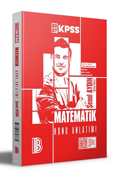 Benim Hocam Yayınları 2027 KPSS Matematik Konu Anlatımı