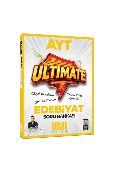 RETRO YAYINCILIK 2027 YKS ULTİMATE AYT Edebiyat SORU BANKASI Tamamı Video Çöz...