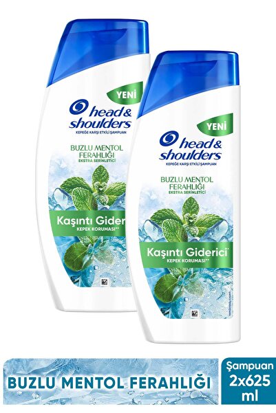 Head & Shoulders Buzlu Mentol Ferahlığı Kaşıntı Giderici ve Serinlik Hissi Şa...