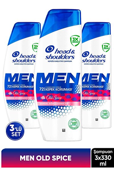 Head & Shoulders Men Old Spice Sandal Ağacı Esanslı Kepeğe Karşı Etkili Şampu...