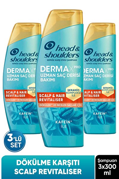 Head & Shoulders DermaXPRO Scalp & Hair Revitaliser Dökülme ve Kepek Karşıtı ...