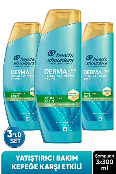 Head & Shoulders DermaXPRO Yatıştırıcı Kepek Karşıtı Şampuan Aloe Vera Özü ve...