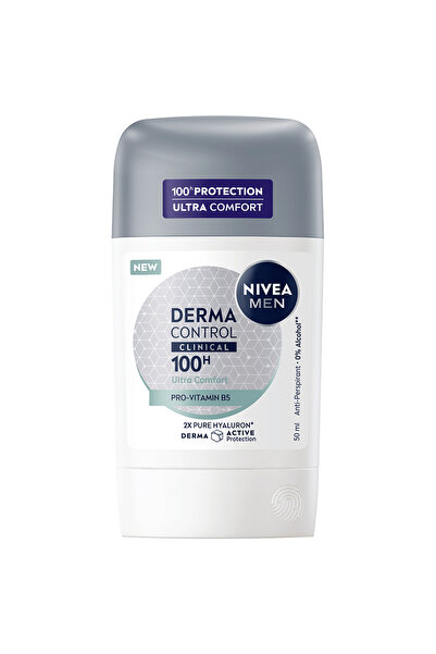 Nivea Men Men Derma Control Antiperspirant clinic tip stick 96h, 50 ml