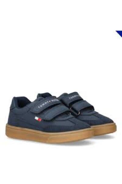 Tommy Hilfiger T1X9-35219-1269A LOW CUT VELCRO SNEAKER 800- BLAU