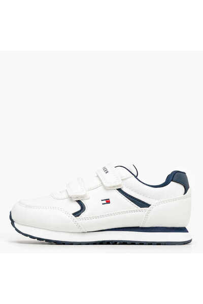 Tommy Hilfiger T1X9-35252-1695 LOW CUT VELCRO SNEAKER X336 WEISS/BLAU