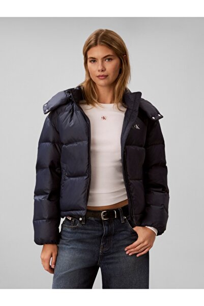Calvin Klein LV047H500G ESSENTIAL MW Κοντό Πουπουλένιο Μπουφάν CCI Blue Nights