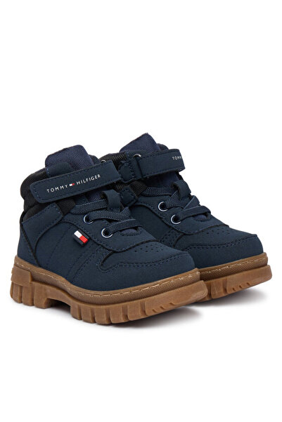 Tommy Hilfiger T1X5-35290-0316 Schnür-/Klettverschluss-Stiefelette X598 Blau/...