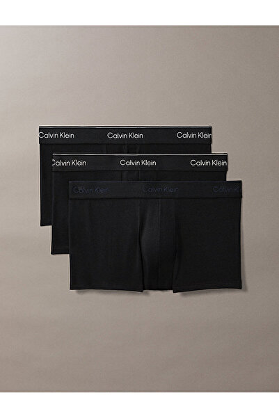 Calvin Klein 0000U2662G TRUNK 3PK J92 negru cu logo plein air/ negru