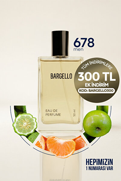 Bargello 678 ERKEK PARFÜM EDP WOODY 50 ml