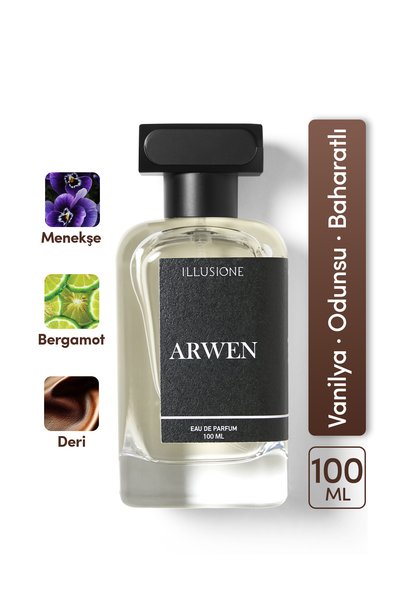 ILLUSIONE Arwen Edp Erkek Parfüm 100ml | Vanilya-odunsu-baharatlı | Lavanta, ...