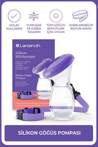 Lansinoh Silikon Göğüs Pompası
