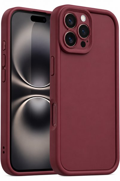 Fibaks iPhone 16 Pro Max Case with Camera Protection, Soft Textured, Shock-Ab...