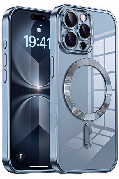 Fibaks iPhone 11 Pro Max Kılıf Kamera Lens Korumalı Magsafe Şarji Şeffaf Renk...