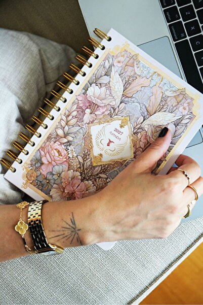 Victoria's Journals Spiral Bound Hard Cover 2027 Weekly Motivational Agenda A5
