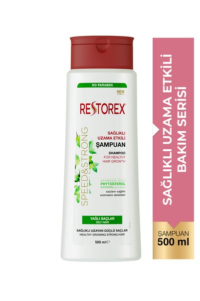 Restorex Şampuan 500 Ml İnce Telli Ve Yağlı Saçlar
