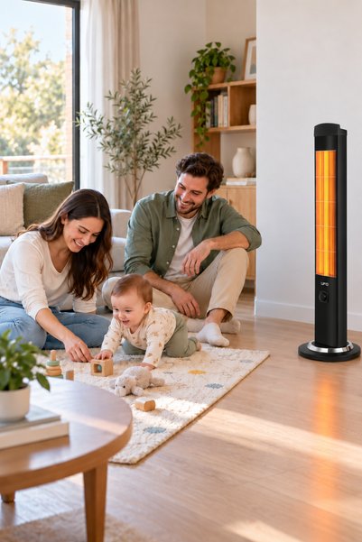 UFO Term 2300W Kule Tipi Isıtıcı