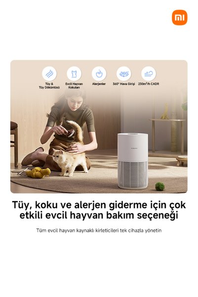 Xiaomi Smart Pet Care Air Purifier Evcil Hayvan Hava Temizleyicisi (Xiaomi Türkiye Garantili)