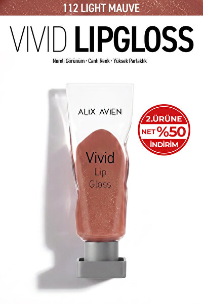 Alix Avien Parlak Bitişli Nemlendirici E Vitaminli Dudak Parlatıcı - Vivid Li...
