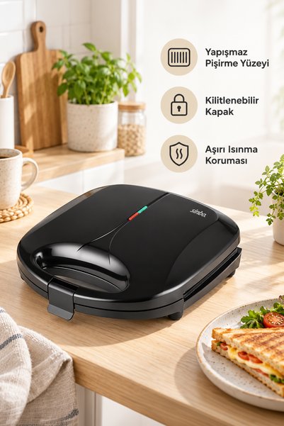 Sinbo SSM-2588 Tost Makinesi