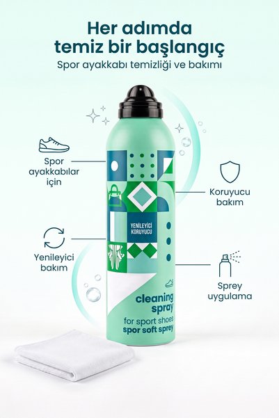 DARK SEER Ayakkabı Temizleme Spreyi – 250 ml