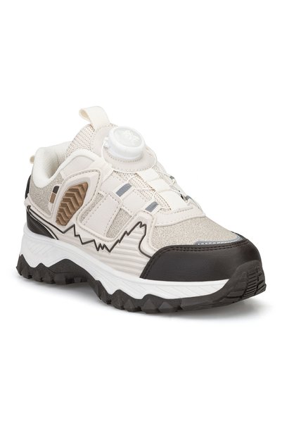 DARK SEER Ds Himalaya Beige Smart Lace-Up Kids Outdoor Trekking Boots