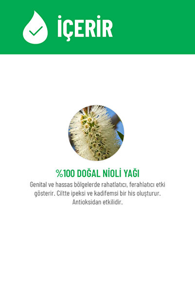 Siveno %100 Doğal Nioli Suyu Kötü Koku Önleyici Arındırıcı Ferahlatıcı İntim Bakım Toniği 150 ml