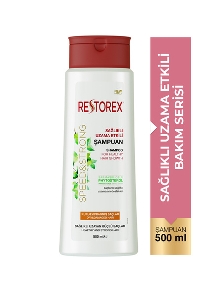 Restorex Sampon pentru par uscat si deteriorat 500 ml