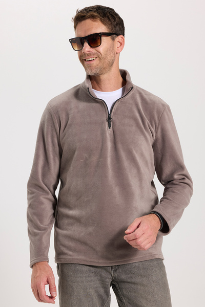 Tudors Unisex-Sweatshirt mit Bato-Kragen aus Fleece in Standardgröße, resiste...