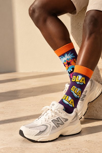 Katia&Bony Unisex Pop Art Patterned Socks