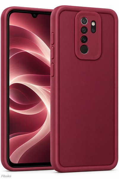 Fibaks Redmi Note 8 Pro Kılıf Kamera Korumalı Yumuşak Dokulu Darbe Emici Bord...