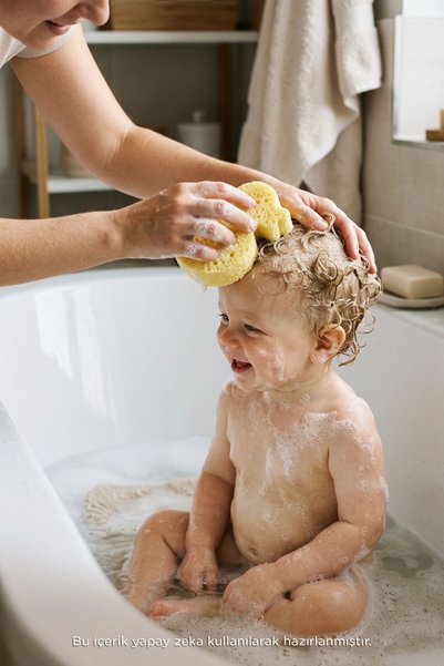 Wee Baby Doğal Selülozik Banyo Süngeri Sarı