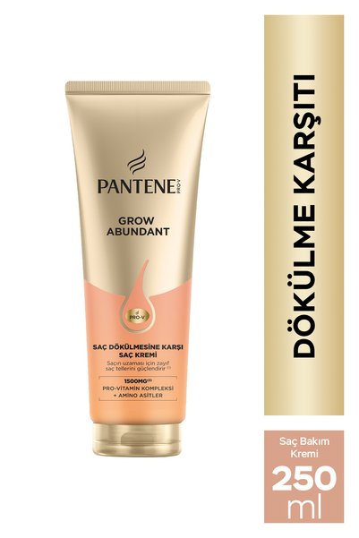 Pantene Grow Abundant İnce Telli, Zayıf Saçlar için Saç Dökülmesi Karşıtı Saç...