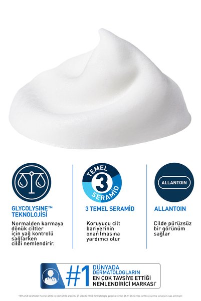 CeraVe Air Foam Normal, Karma Ve Hassas Ciltler İçin Köpük Temizleyici 148 ml