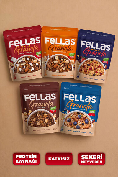 Fellas Granola 5'li Süper Paket