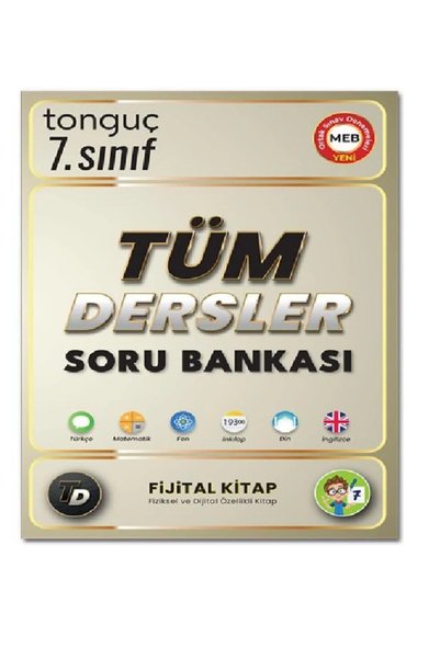 Tonguç Yayınları Tonguç 7. Sınıf Tüm Dersler Soru Bankası Fijital Kitap