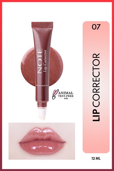 NOTE Lip Corrector 07 Mor Renklendirici Ve Nemlendirici Dudak Parlatıcısı