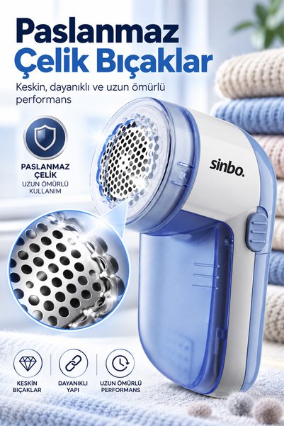 Sinbo SS-4046 Giysi Tiftiği Temizleyici