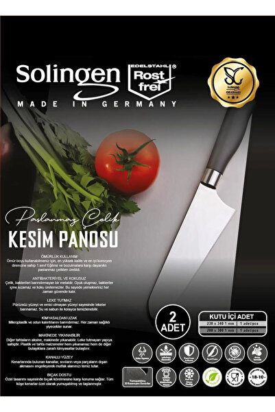 Solingen Paslanmaz Çelik Panosu