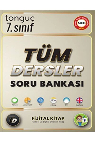 Tonguç Yayınları Tonguç 7. Sınıf Tüm Dersler Soru Bankası Fijital Kitap