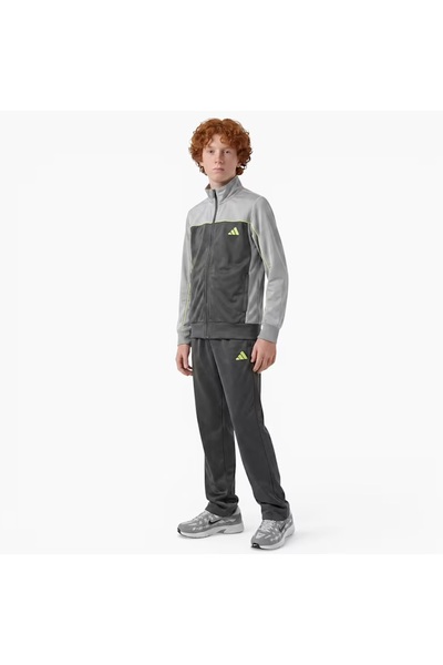 adidas Trainingsanzug KT4159 J CP TR TS GREFIV/FROLEM/LGSOGR
