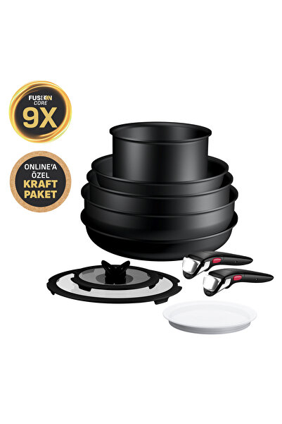 TEFAL Ingenio Explore Fusion Core 9X Büyük Tava Ve Tencere Seti - 10 Parça