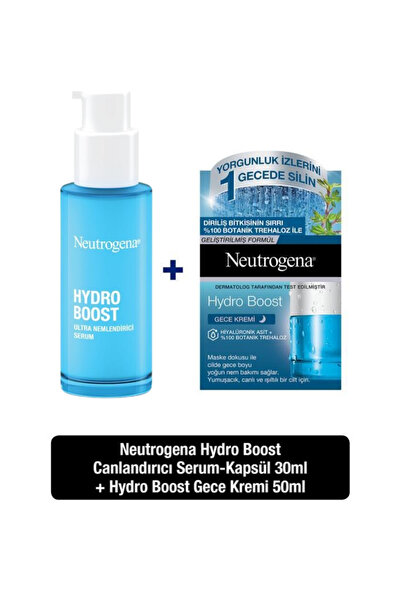 Neutrogena Hydro Boost Canlandırıcı Serum-Kapsül 30 ml + Neutrogena Hydro Boo...