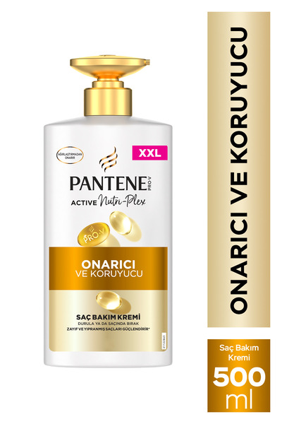 Pantene Pro-V Onarıcı & Koruyucu, Zayıf ve Yıpranmış Saçlar İçin Saç Bakım Kr...