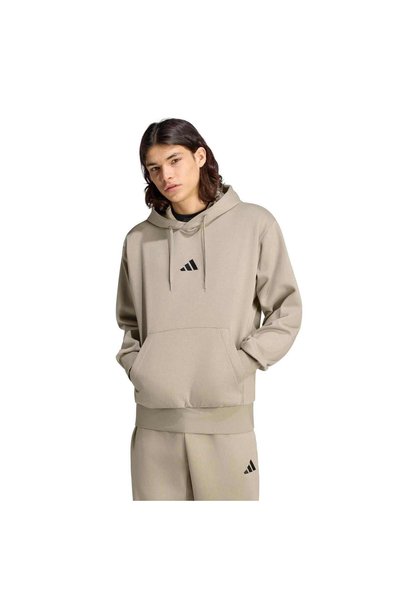 adidas Kapucnis pulóver KF2361 M FEELCOZY HD SILPEB/BLACK