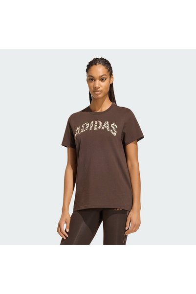 adidas GRAPHIC TEE (KURZARM) KT2680 ANIMAL L T2 DBRAUN