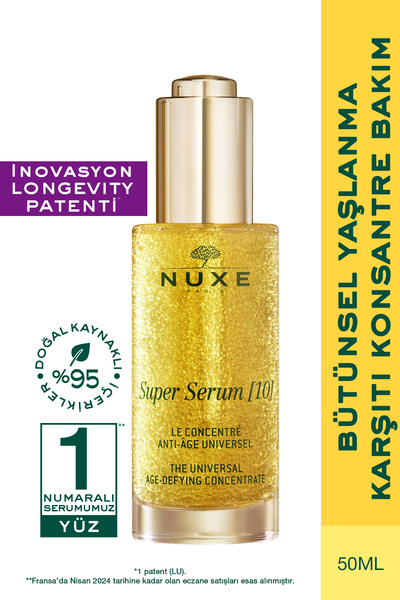 Nuxe Yaşlanma Karşıtı Super Serum Longevity 50 ML