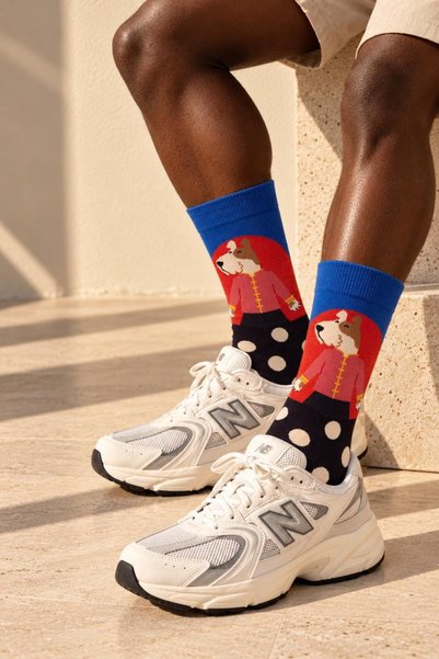 Katia&Bony Unisex Dog Art Cotton Multicolor Socks