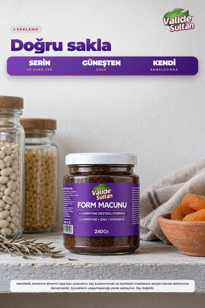 COLLAGEN LIFE L-carnitine Destekli For-m Macunu 240g
