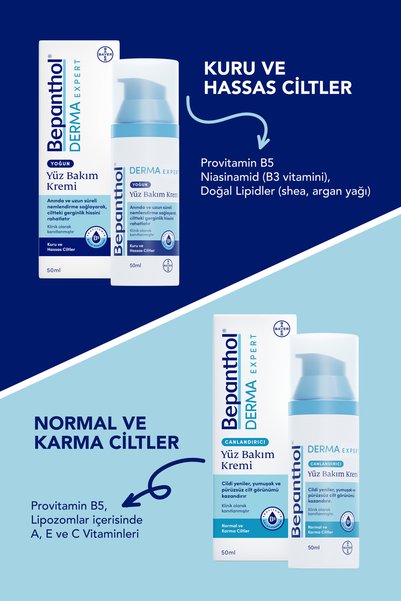 Bepanthol Derma Expert Yoğun Nemlendirici Yüz Bakım Kremi