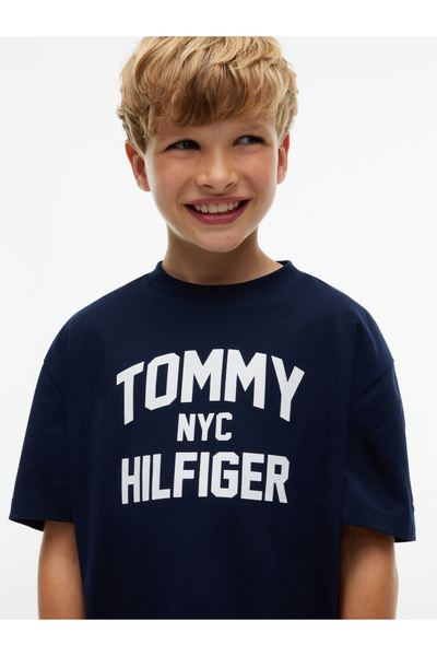 Tommy Hilfiger BRAND LOVE SS KB0KB10641 Σκούρο Μπλε